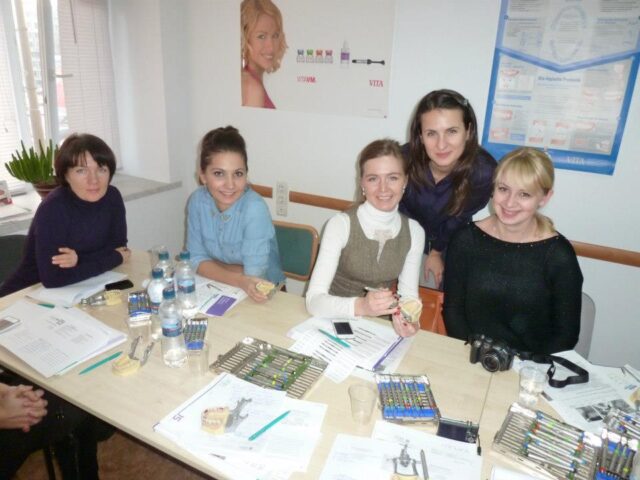 Обучение Оксаны Фирсовой в Школе практической пародонтологии