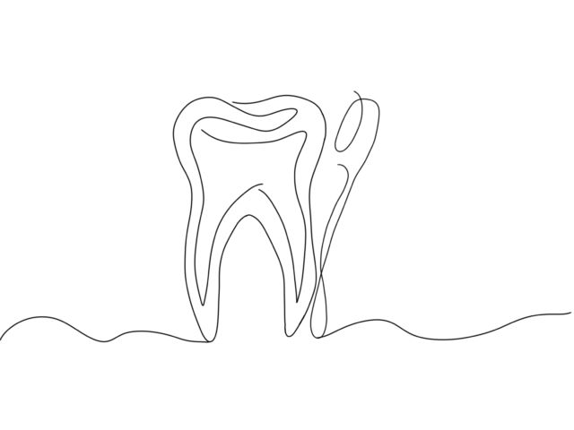 Professional Dental Cleaning Illustration