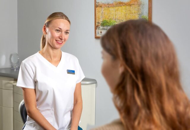 Teeth restoration. Illustrative image