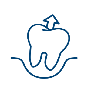 Teeth extraction. Icon