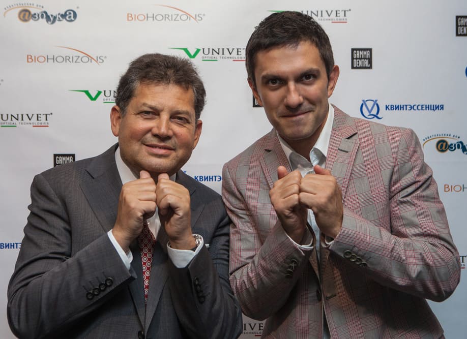 Professor Marius Steigmann and Doctor Volodymyr Duda