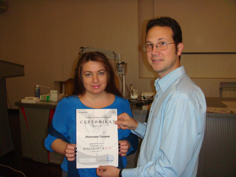 Galyna Matiyuk and Andrey Kulygin