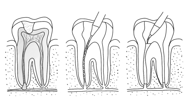 Requirements for the filling material Illustration