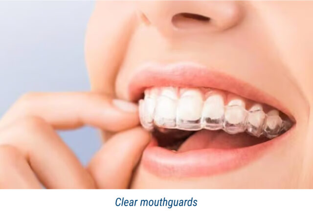 Clear mouthguards