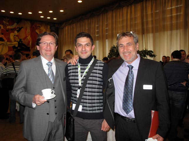 Professor Erwin I. Weiss, Volodymir Duda, Dr. Ofir Fromovich