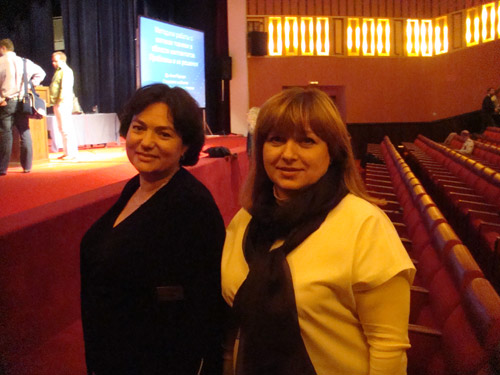 Left: Dr. Anna Paritski, right: Dr. Galina Matiyuk